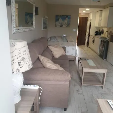 Apartamento Precioso Estudio Con Piscina A 200m Del Mar *